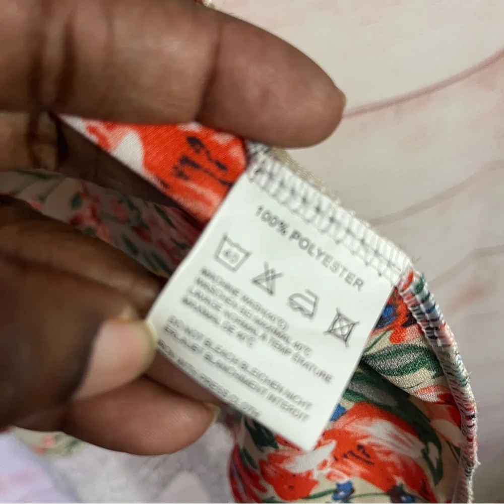 Relipop Floral Lace‎ Open Front Kimono Cardigan Size Medium - Picture 3 of 5